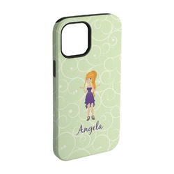 Custom Character (Woman) iPhone Case - Rubber Lined - iPhone 15 (Personalized)