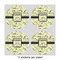 Dinosaur Skeletons 4" Multipurpose Round Labels - Sheet