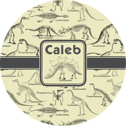 Dinosaur Skeletons Multipurpose Round Labels - 5" (Personalized)