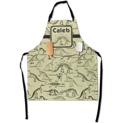 Dinosaur Skeletons Apron With Pockets w/ Name or Text