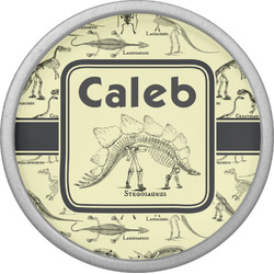 Dinosaur Skeletons Cabinet Knob (Silver) (Personalized)