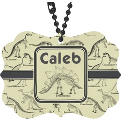 Dinosaur Skeletons Rear View Mirror Charm (Personalized)
