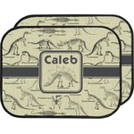 Dinosaur Skeletons Car Floor Mats (Back Seat) (Personalized)