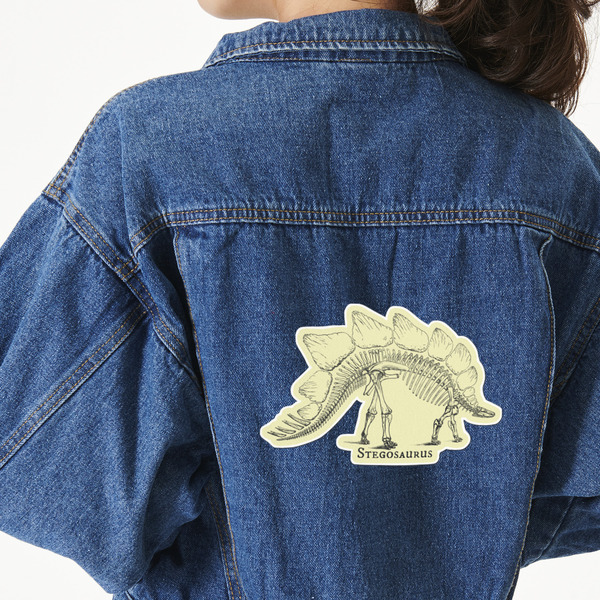 Custom Dinosaur Skeletons Large Custom Shape Patch - 2XL