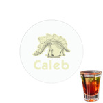 Dinosaur Skeletons Printed Drink Topper - 1.5" (Personalized)