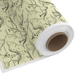 Dinosaur Skeletons Fabric by the Yard - Copeland Faux Linen