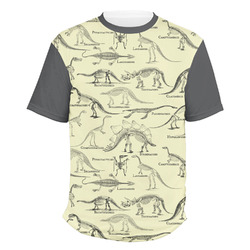Dinosaur Skeletons Men's Crew T-Shirt - Small