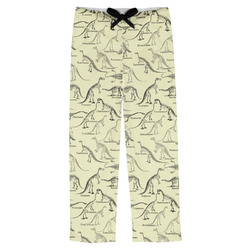 Dinosaur Skeletons Mens Pajama Pants - M