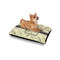 Dinosaur Skeletons Outdoor Dog Beds - Small - IN CONTEXT