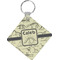 Dinosaur Skeletons Personalized Diamond Key Chain