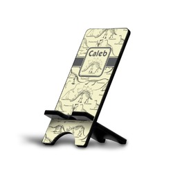 Dinosaur Skeletons Cell Phone Stand (Small) (Personalized)