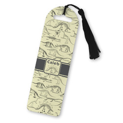 Dinosaur Skeletons Plastic Bookmark (Personalized)