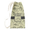 Dinosaur Skeletons Small Laundry Bag - Front View