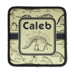 Dinosaur Skeletons Iron On Square Patch w/ Name or Text