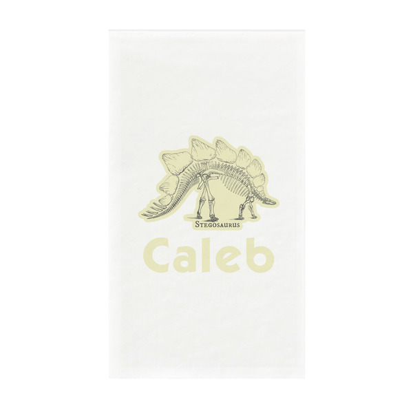 Custom Dinosaur Skeletons Guest Paper Towels - Full Color - Standard (Personalized)