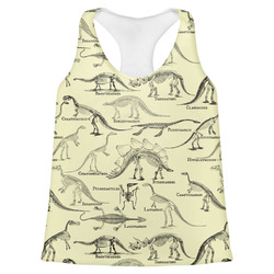 Dinosaur Skeletons Womens Racerback Tank Top - Medium