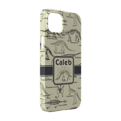 Dinosaur Skeletons iPhone Case - Plastic - iPhone 14 (Personalized)