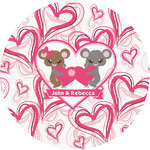 Valentine's Day Multipurpose Round Labels - 1" (Personalized)