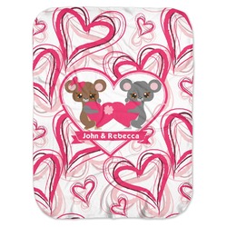 Valentine's Day Baby Swaddling Blanket (Personalized)