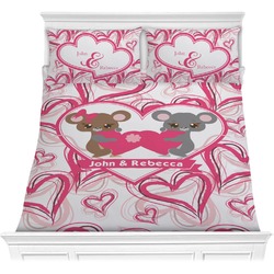 Valentine's Day Comforter Set - Full / Queen (Personalized)