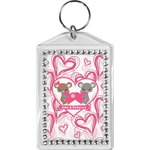 Valentine's Day Bling Keychain (Personalized)