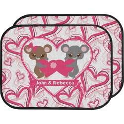 Valentine's Day Car Floor Mats (Back Seat) (Personalized)