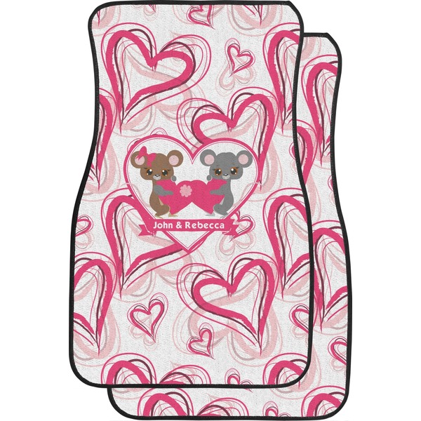 Custom Valentine's Day Car Floor Mats (Personalized)