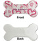 Valentine's Day Ceramic Flat Ornament - Bone Front & Back Single Print (APPROVAL)