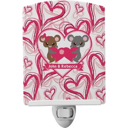 Valentine's Day Ceramic Night Light (Personalized)