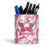 Valentine's Day Ceramic Pen Holder