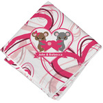 Valentine's Day Cloth Napkin w/ Couple's Names