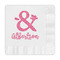 Valentine's Day Embossed Decorative Napkins (Personalized)