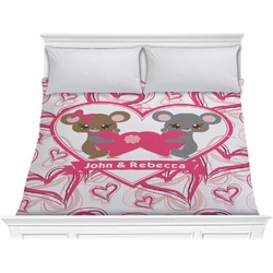 Valentine's Day Comforter - King (Personalized)