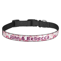 Valentine's Day Dog Collar - Medium (Personalized)