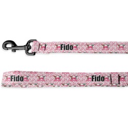 Valentine's Day Dog Leash - 6 ft (Personalized)