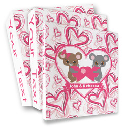 Valentine's Day 3 Ring Binder - Full Wrap (Personalized)