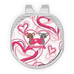 Valentine's Day Golf Ball Marker - Hat Clip - Silver