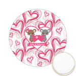 Valentine's Day Printed Cookie Topper - 2.15" (Personalized)