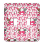 Valentine's Day Light Switch Cover (2 Toggle Plate) (Personalized)