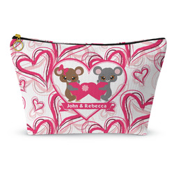 Valentine's Day Makeup Bag - Large - 12.5"x7" (Personalized)