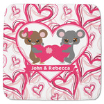 Valentine's Day Memory Foam Bath Mat - 48"x48" (Personalized)