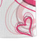 Valentine's Day Microfiber Dish Towel - DETAIL