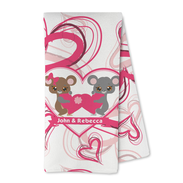 Custom Valentine's Day Kitchen Towel - Microfiber (Personalized)
