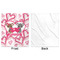 Valentine's Day Minky Blanket - 50"x60" - Single Sided - Front & Back