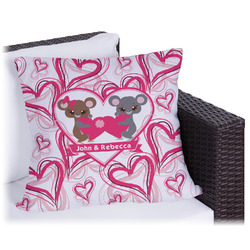 Valentine's Day Outdoor Pillow - 18" (Personalized)