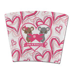 Valentine's Day Party Cup Sleeve - without bottom (Personalized)