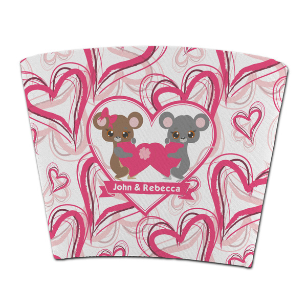 Custom Valentine's Day Party Cup Sleeve - without bottom (Personalized)