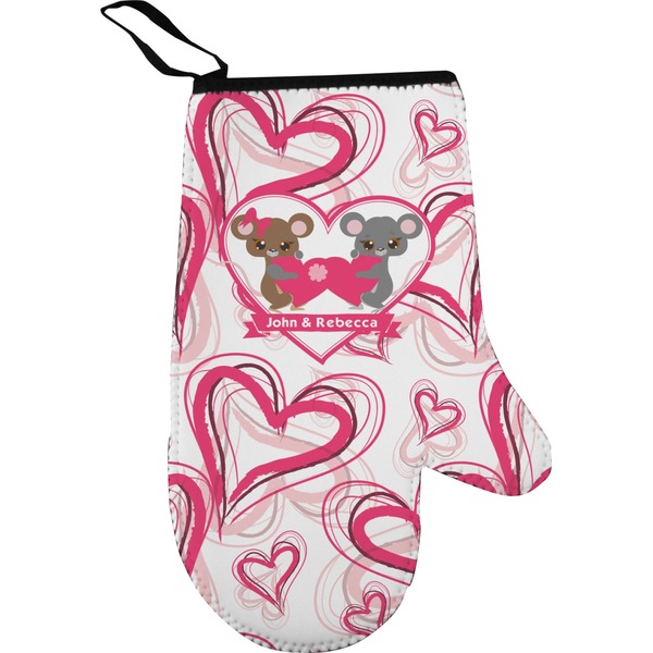 Custom Valentine's Day Oven Mitt (Personalized)