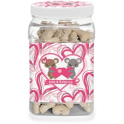 Valentine's Day Dog Treat Jar (Personalized)