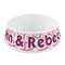 Valentine's Day Plastic Pet Bowls - Small - MAIN